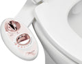 LUXE Bidet NEO 120 Single Nozzle Bidet Attachment - Rose Gold