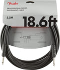 Fender Professional Series Instrument Cable, 18.6ft - Reliable Tone