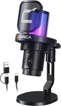 COMICA Ejoy Uni(D) USB Gaming Microphone - Clear Noise-Cancelling