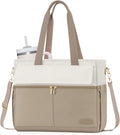 Laptop Bag for Women 15.6 in Canvas Tote - Large Capacity Work Bag you