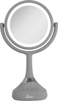 Zadro 5 in Round LED Ring Light Rotating Dual Mirror - Bluetooth