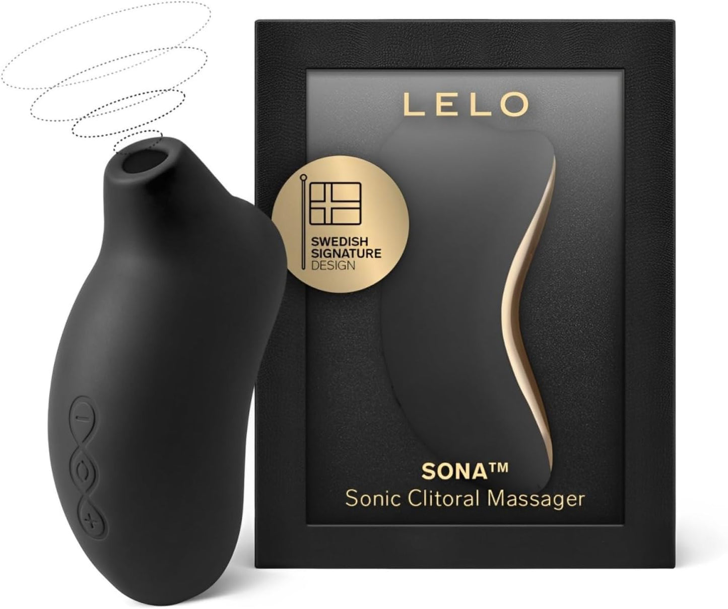 LELO SONA Sonic Massager - Waterproof Clitoral Suction Toy