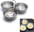 Jufay Stainless Steel Egg Poacher - Perfect Poached Eggs!