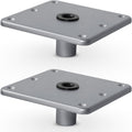 MATINA Boat Seat Base 7in x 7in Aluminum Pedestal Base - Secure
