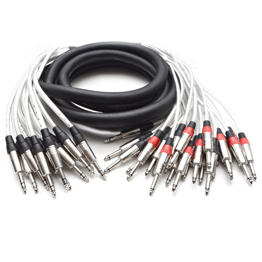 Seismic Audio SAST-12-24-15 12 Channel Insert Snake Cable