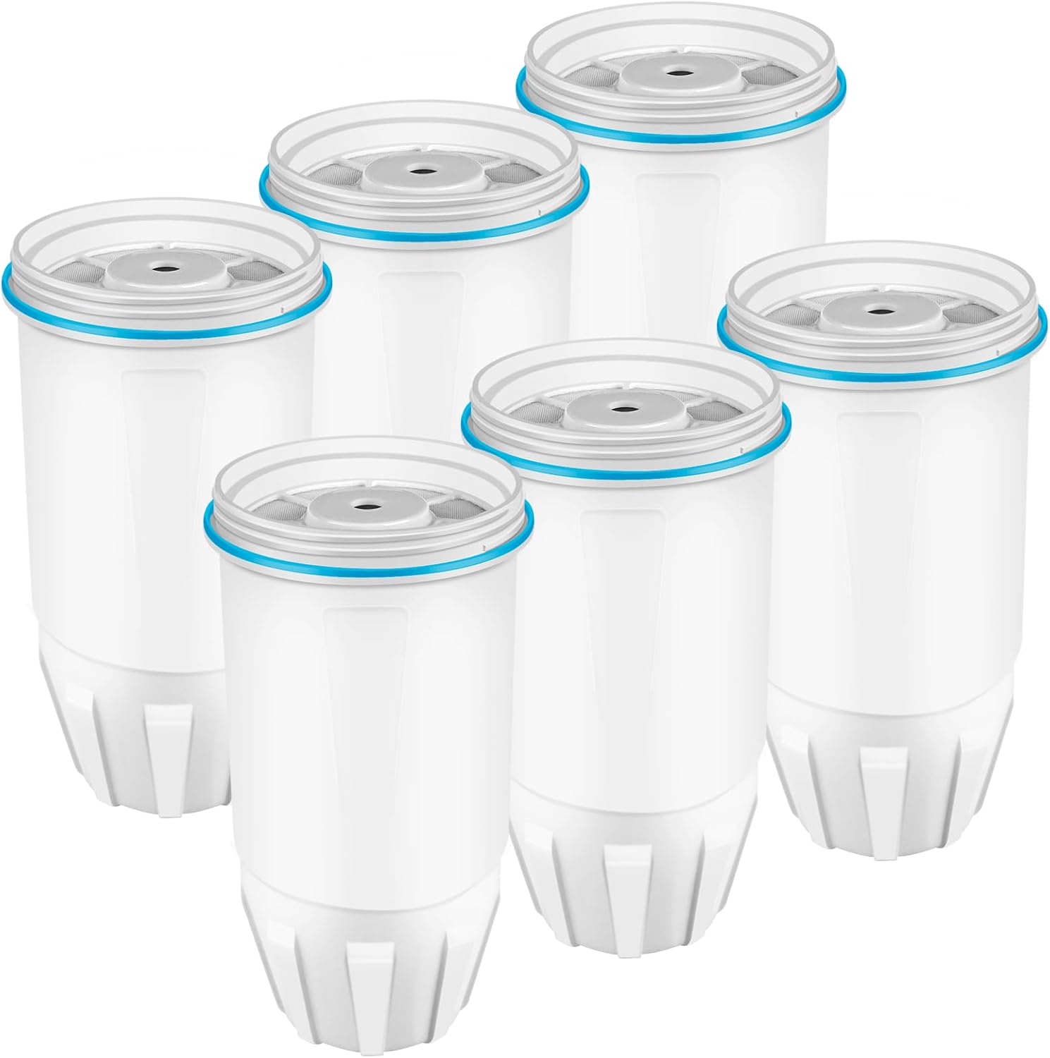 Water Filter Replacement for ZERO Pitcher, 6 Pack Filters