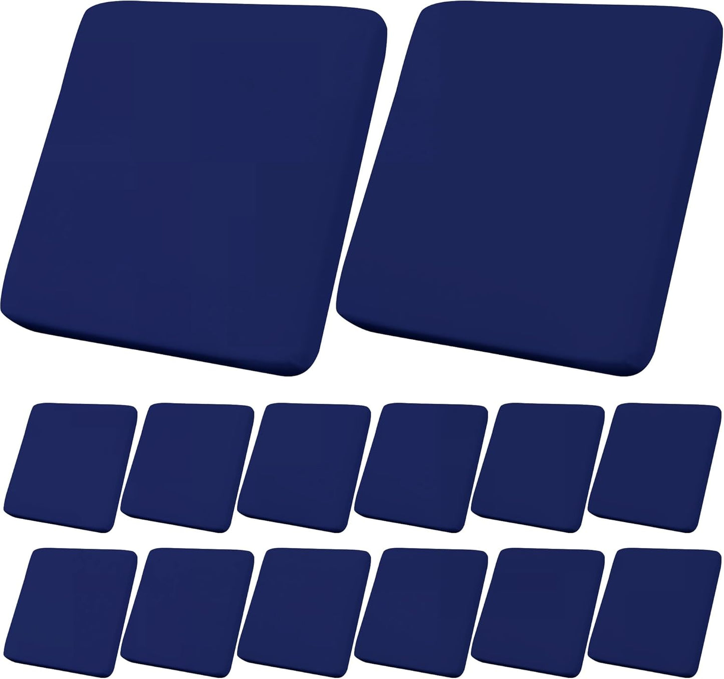14Pcs Outdoor Cushions Covers Waterproof for Stylish Patios