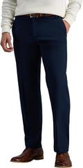 Premium No Iron Khaki Straight Fit Pants - Comfortable All-Day Wear