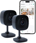Viigytek 2K Pet/Baby Camera: Night Vision, 2-Way Audio