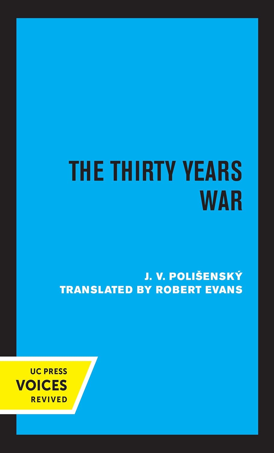 Thirty Years War Book by J. V. Polisensky - A Comprehensive Analysis