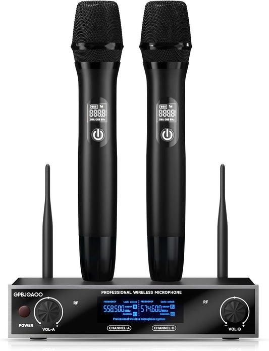 200ft Range UHF Wireless Dynamic Microphone System