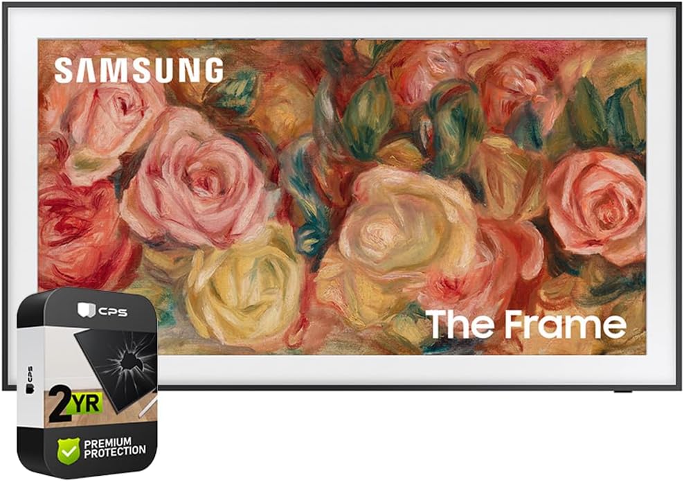 Renewed Samsung 43 QLED 4K Smart TV + Protection Pack