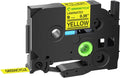 GREENCYCLE Compatible TZe-621 9mm Laminated Label Tape - 100 Pack