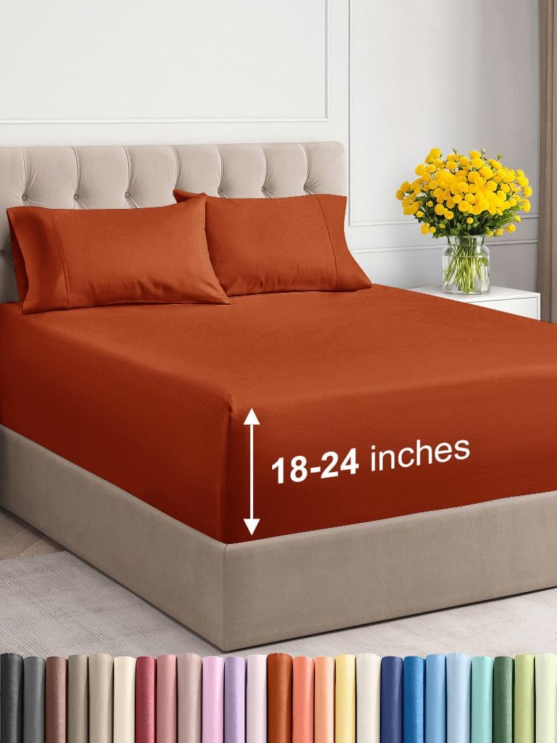Extra Deep Twin XL Sheet Set for Ultimate Comfort and Fit