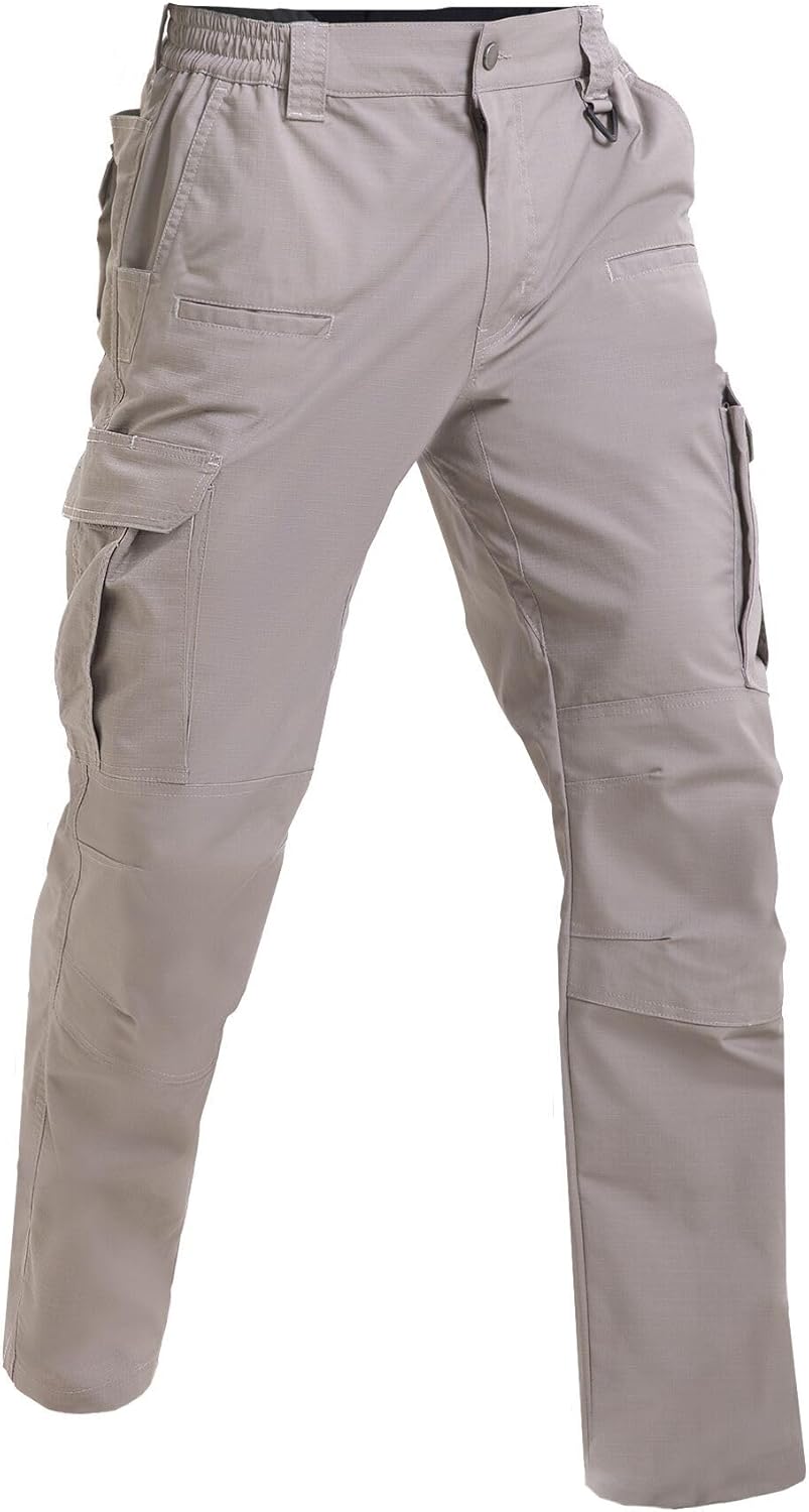 NATUVENIX Mens Work Pants Lightweight Tactical Cargo Pants