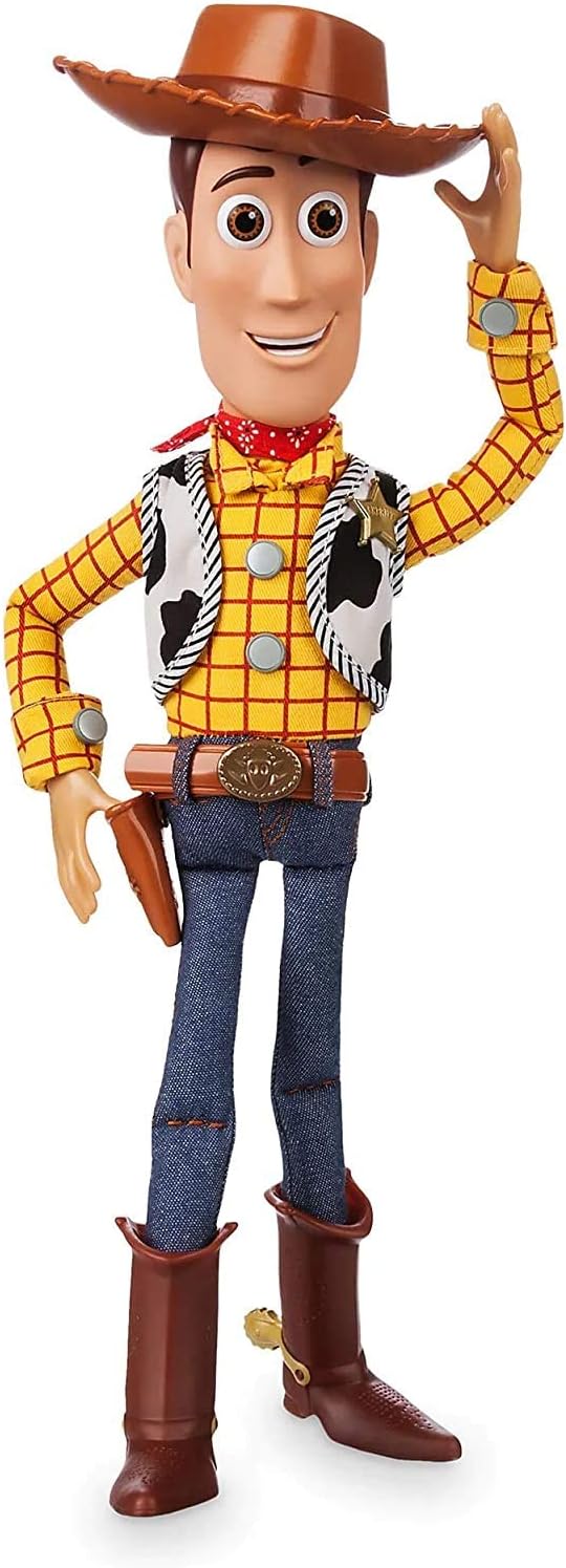 Disney Toy Story 16in Talking Woody Doll for Kids and Collectors