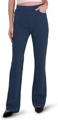 Houmous Women's Bootcut Dress Pants with Multiple Inseam Options