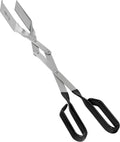 Shark BBQ Grill Tongs - 17 in Black Long Reach Tongs