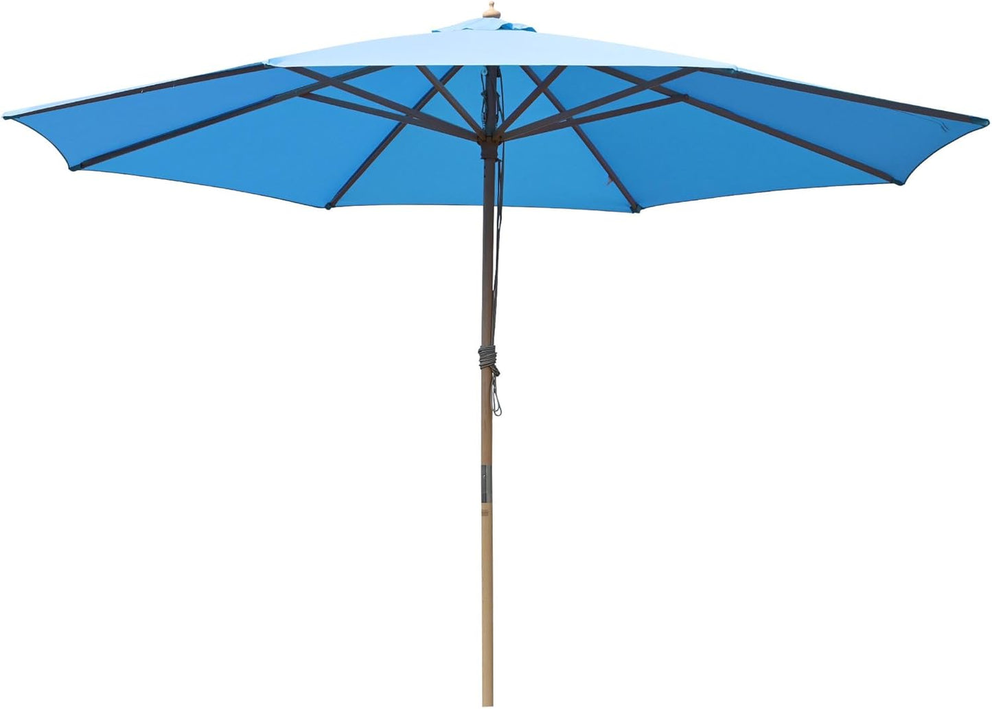 Yescom 13ft Solid Wooden Outdoor Patio Umbrella for Sunshade