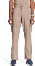 Men's Modern Fit Scrub Pants 6 Pockets Tapered Leg - Comfortable Fit