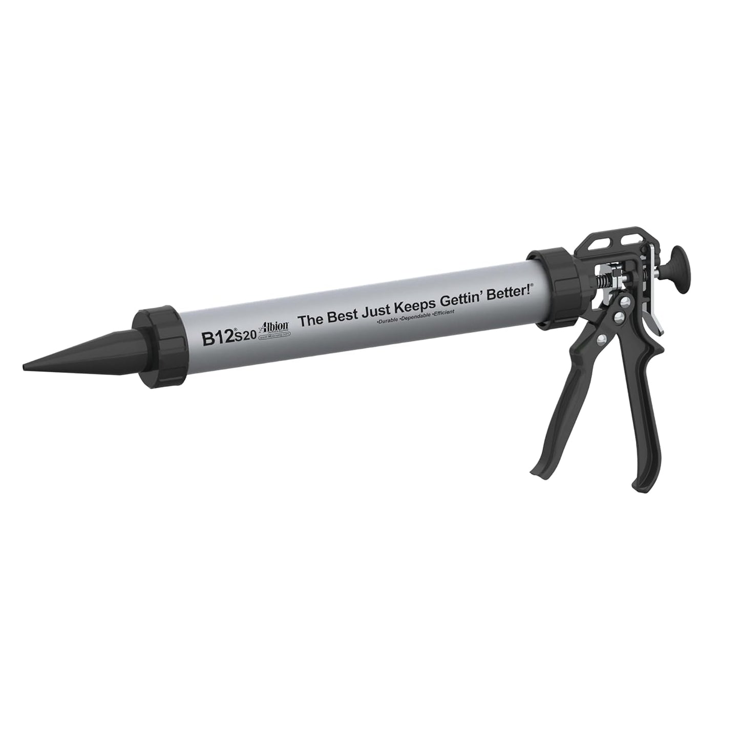 Albion B12S20 B-Line Manual Sausage Caulking Gun for Professionals