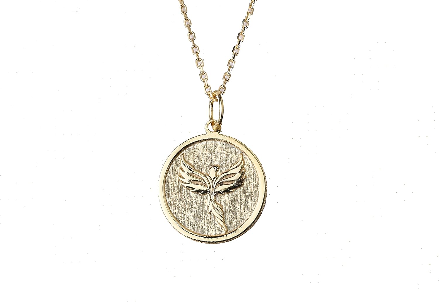 Phoenix Firebird Necklace - Stunning Gold Plated Charm Gift