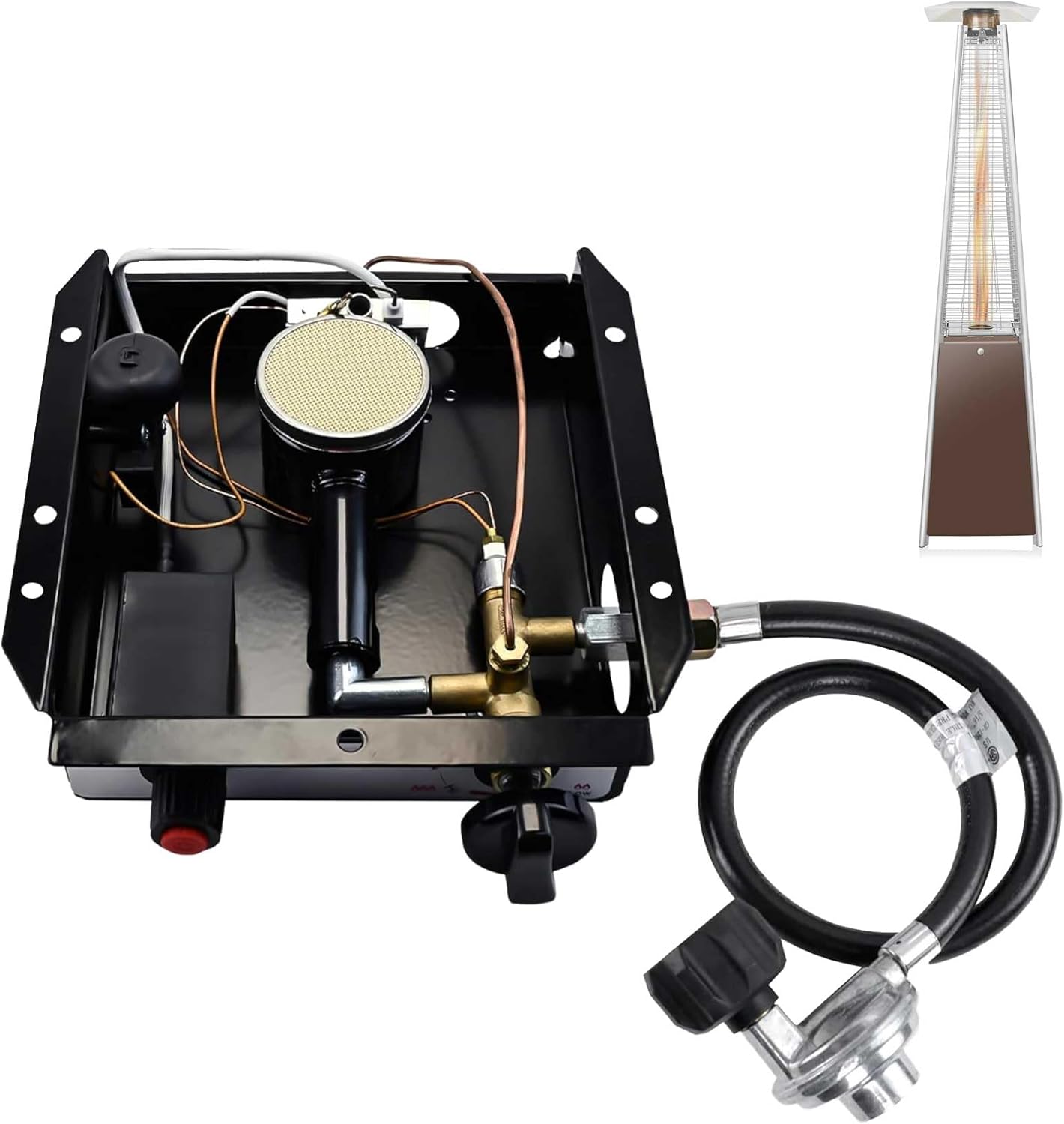Patio Heaters Glass Tube Burner Module Replacement for 47 000 BTU