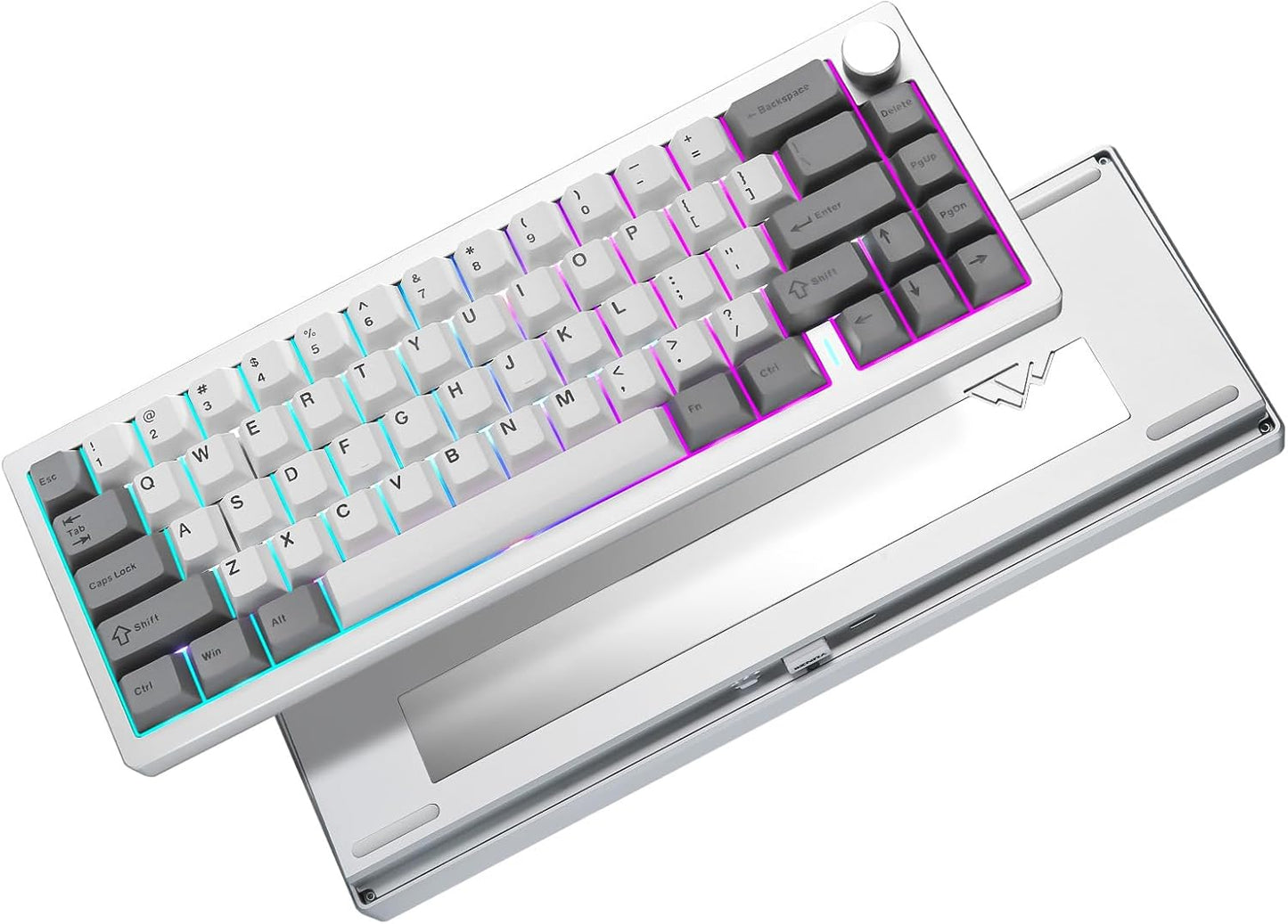 YUNZII AL68 Wireless Mechanical Keyboard with RGB Backlit Design