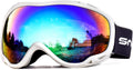 Ski Goggles Over Glasses Ski Snowboard Snowmobile Goggles - Anti Fog