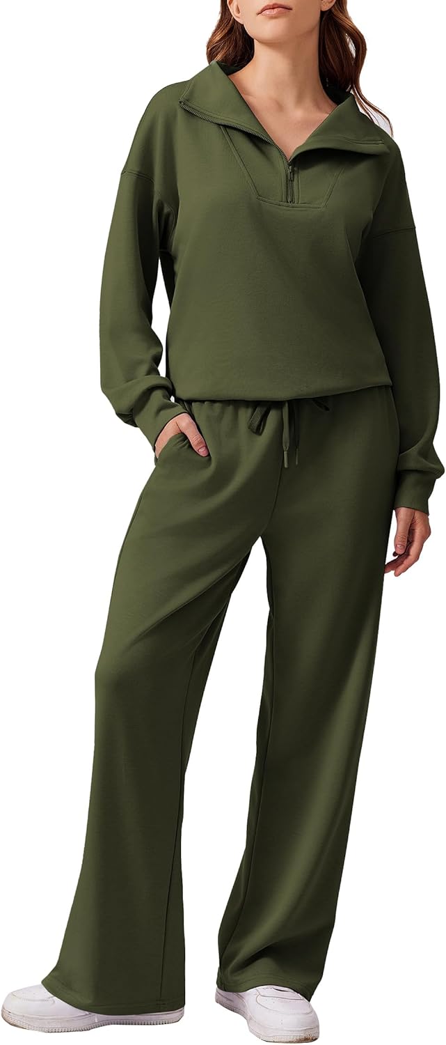 Stylish 2 Piece Sweatsuit Set for Women by PINSPARK