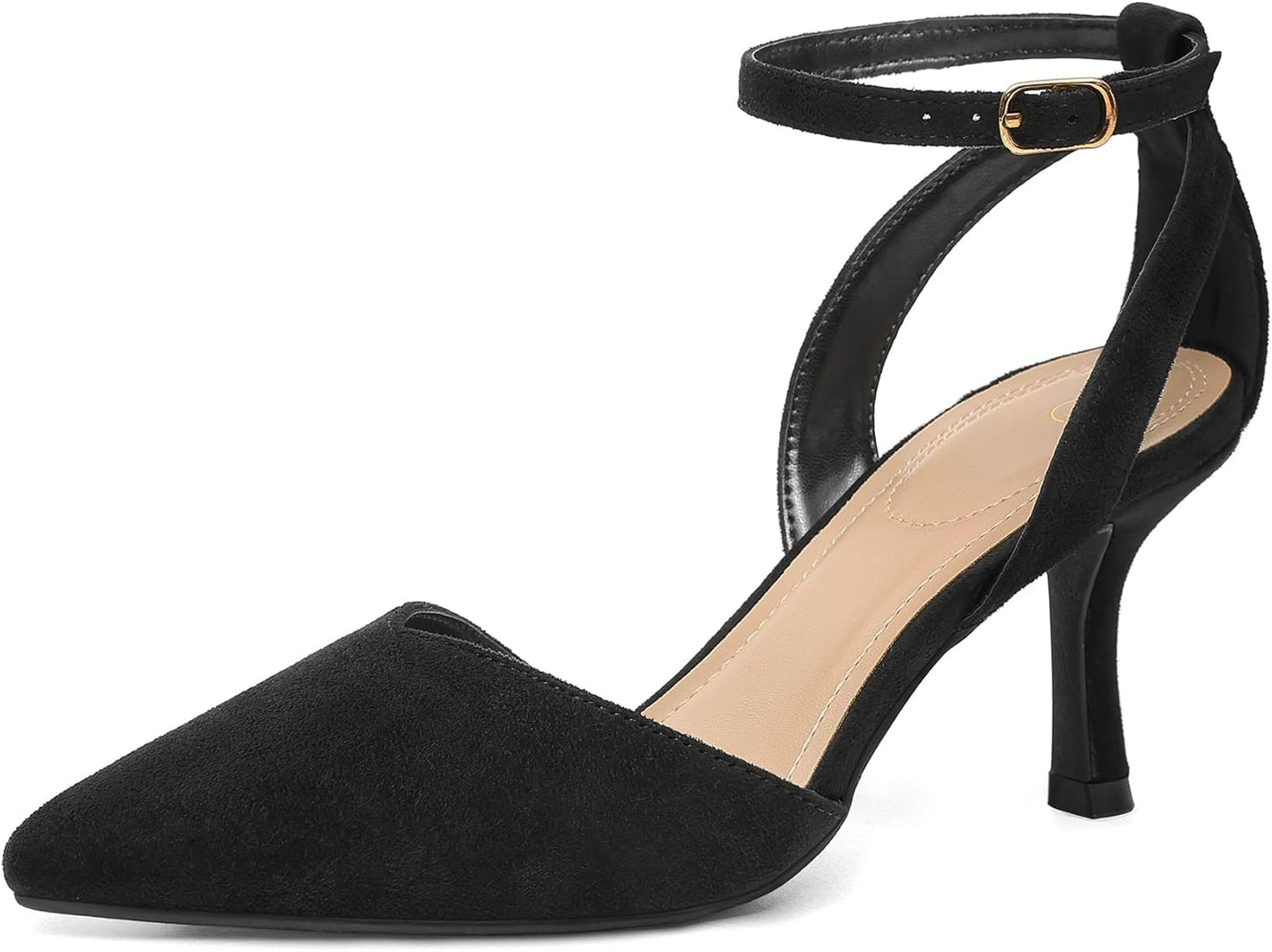 Elegant Pointed Toe Kitten Low Heels for Any Occasion