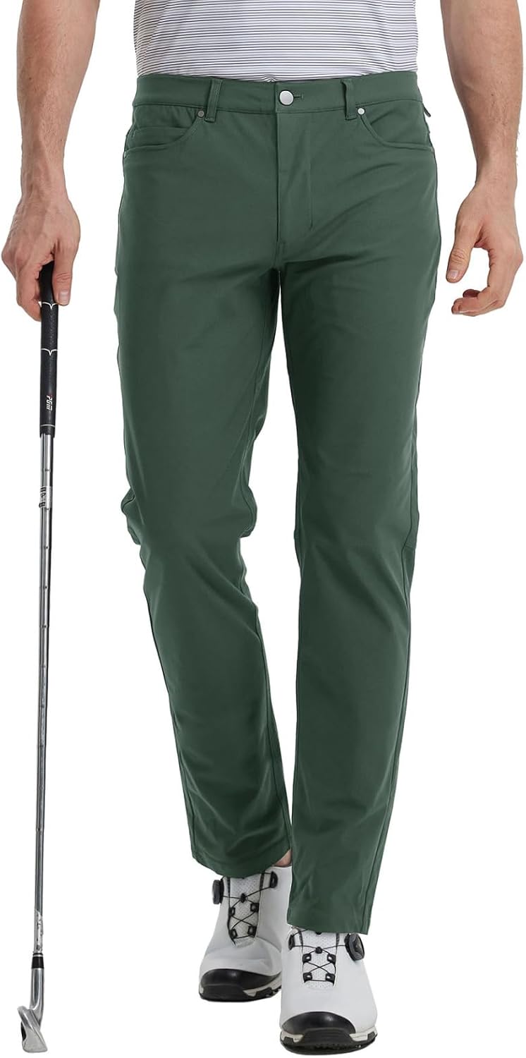 M MAELREG Golf Pants for Men - Lightweight Moisture Wicking