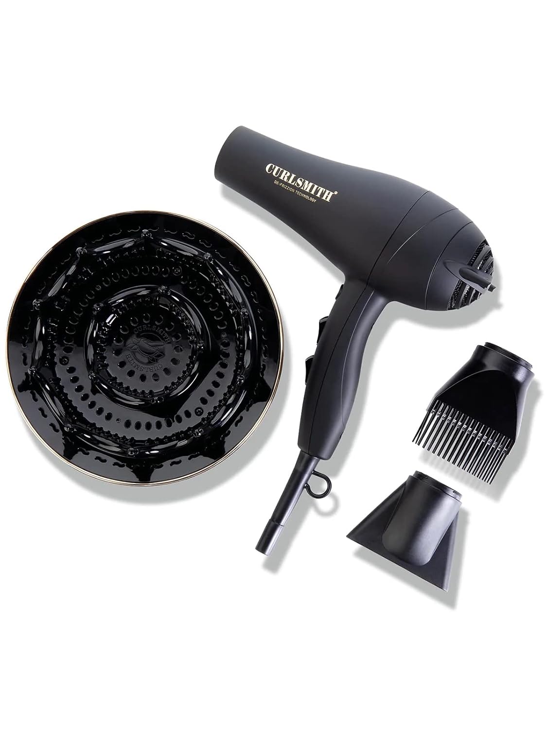 CURLSMITH Defrizzion Hair Dryer: Fast Drying for Curly Hair