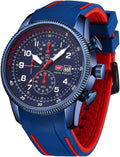 AIMES Watch for Men Big Face Chronograph - Sport Military Style