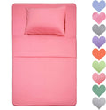 Best Season Cotton Twin Size Sheet Set Peach Pink - 400TC Comfort