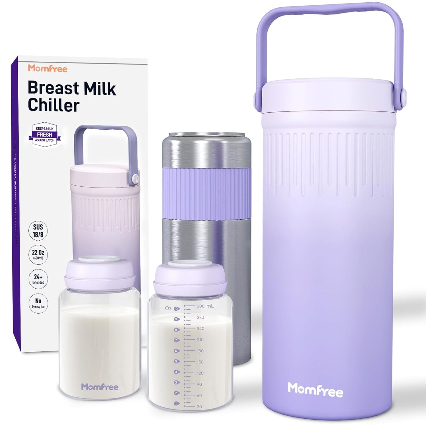 22oz Portable Breast Milk Cooler for Freshness on the Go