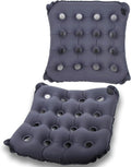 Inflatable Seat Cushion Waffle Air Pad for Pressure Relief - Portable