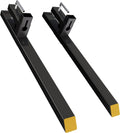 43ft Clamp On Pallet Forks 2000lbs Capacity - Quick Attach Utility