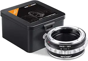 K&F Concept Lens Mount Adapter for Nikon G to Sony E-Mount