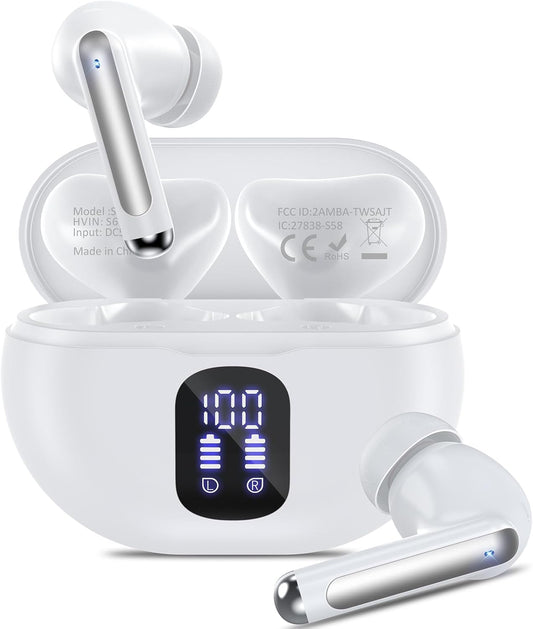 Long-Lasting BHNYBWUL Wireless Earbuds