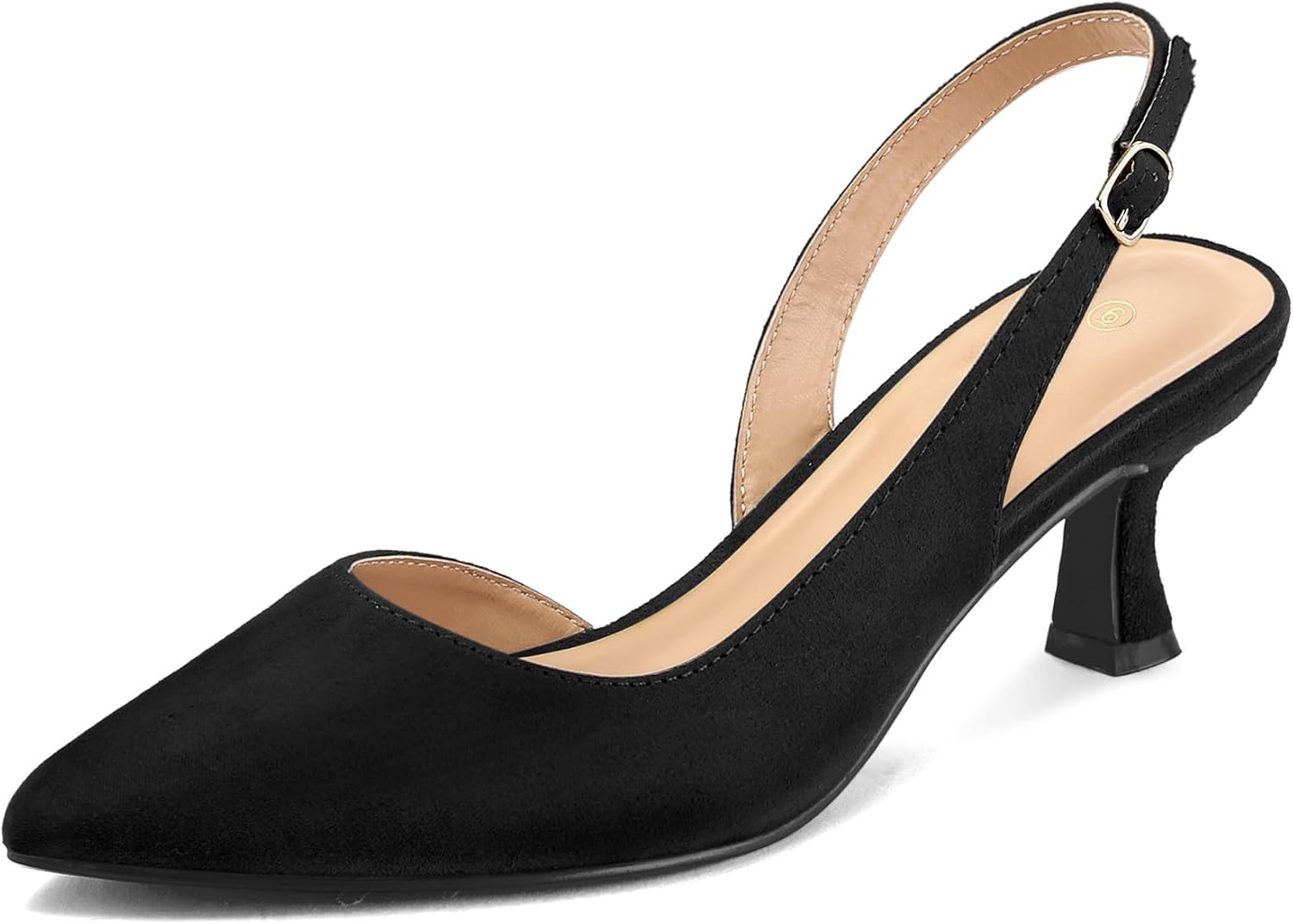 Elegant Slingback Pumps with Kitten Heels for Any Occasion