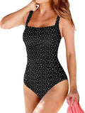 Upopby Women's Vintage Padded Push Up One Piece Swimsuits Review