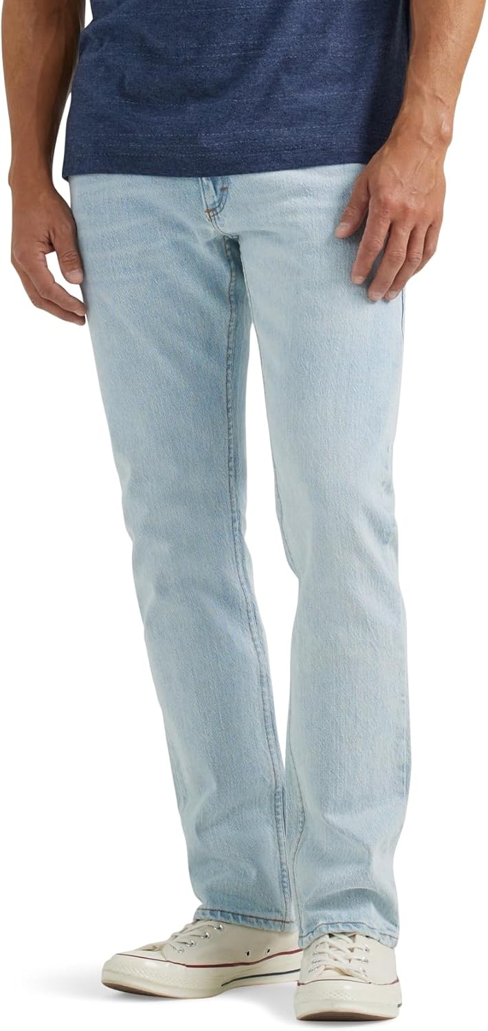 Lee Mens Legendary Slim Straight Jean for Ultimate Comfort