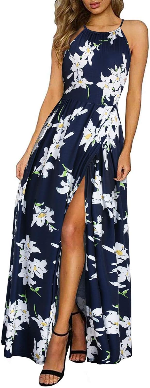 KILIG Women's Summer Maxi Dress 2025 Casual Floral Sundress