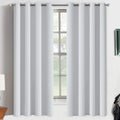 Yakamok Room Darkening Thermal Insulated Grommet Curtains Set