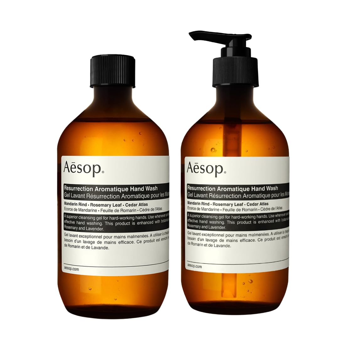 Aesop Resurrection Aromatique Hand Wash & Refill for Gentle Cleansing