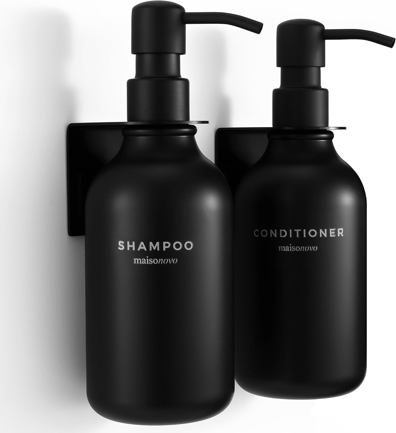 MaisoNovo Shampoo and Conditioner Dispenser Set for Showers