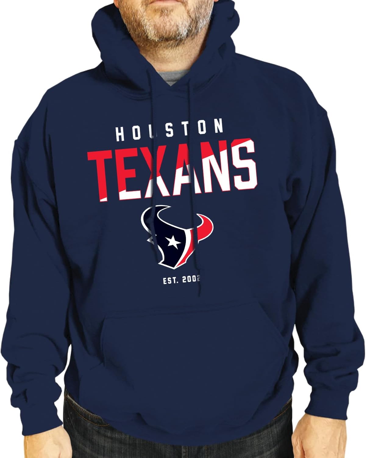 NFL Diagonal Fade Fleece Hooded Sweatshirt for True Fans