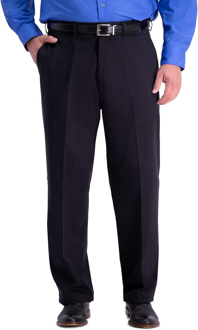 Haggar Men's Work to Weekend Classic Fit Flat Front Pants Review