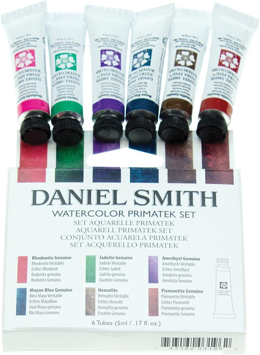 DANIEL SMITH Watercolor Set - Primatek Introductory 6 Tubes
